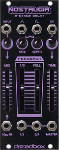 Modulo Blacklight Dreadbox Nostalgia Black
