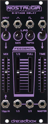 Modulo Blacklight Dreadbox Nostalgia Black