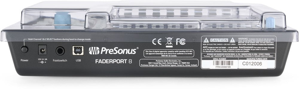 Decksaver Cover protettiva per PreSonus FaderPort 8