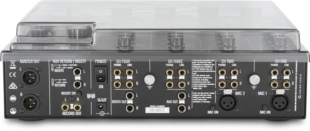 Cover protettiva Decksaver per MasterSounds Radius Four Valve