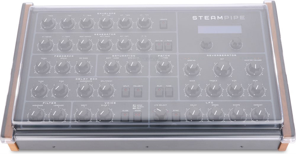 Cover protettiva Decksaver per Erica Synths Steampipe (Soft-Fit)