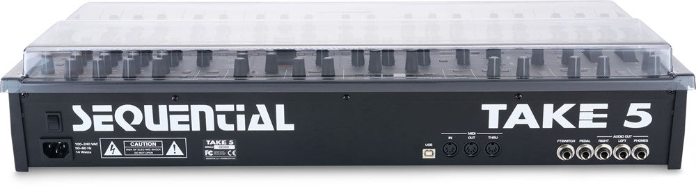 Cover protettiva Decksaver per Sequential Take 5 & Oberheim TEO-5 (Soft-Fit)