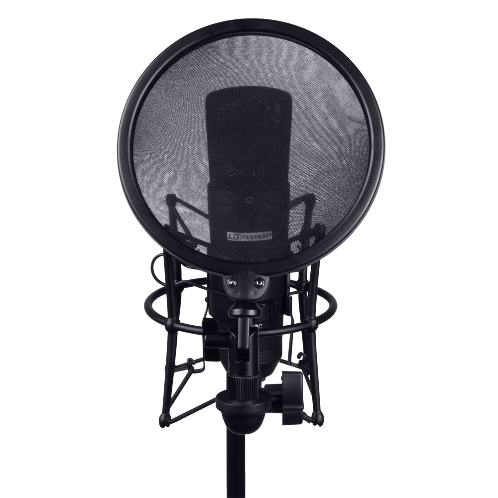 LD Systems DSM 400 Supporto Antiurto per Microfono con Filtro Antipop