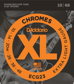 Daddario ECG23 Corde per Chitarra (Extra Light, 10-48)