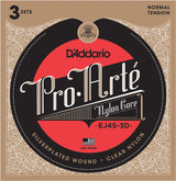 Daddario EJ45-3D Guitar Strings (Normal Tension 0280-043) 3-Pak