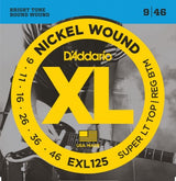 Daddario EXL125 Guitar Strings (Super LT Top 09-46)