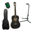DiMavery AC-303 Chitarra classica spagnola 3/4 (Nero) Startpakke