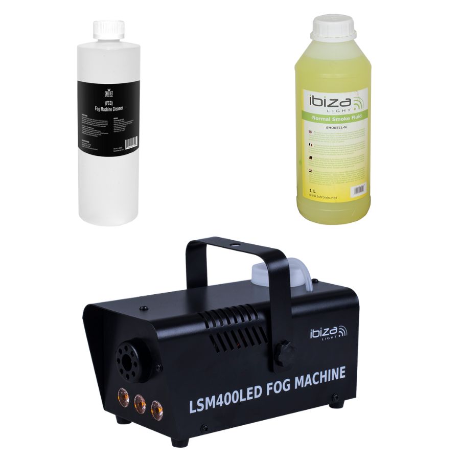 Fog machine incl. smoke liquid
