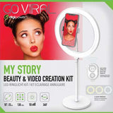 Digipower My Story 10" Desktop Ringlight with remote control