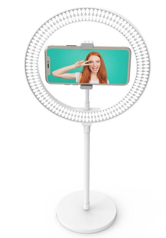 Digipower My Story 10" Desktop Ringlight with remote control