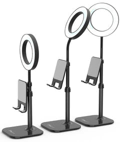 Digipower Success Mobile Holder w. 6" Ringlight
