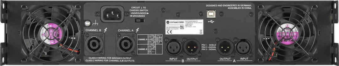 Dynacord L1800FD - Amplificatore digitale (2x950W, DSP)