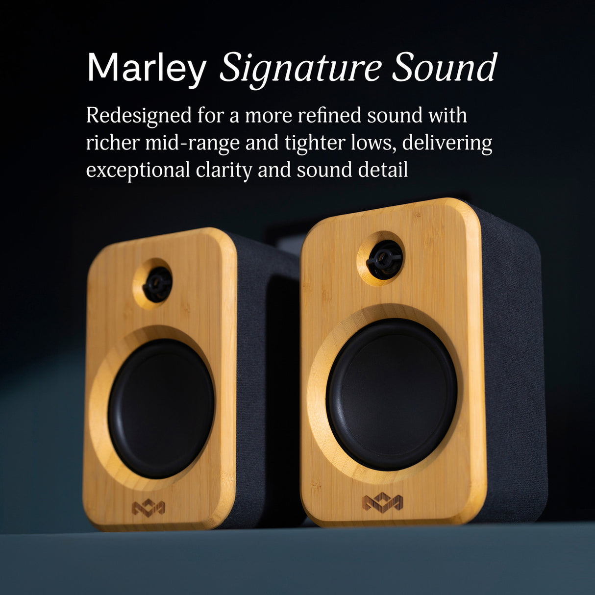 Set di altoparlanti Bluetooth del duo Marley