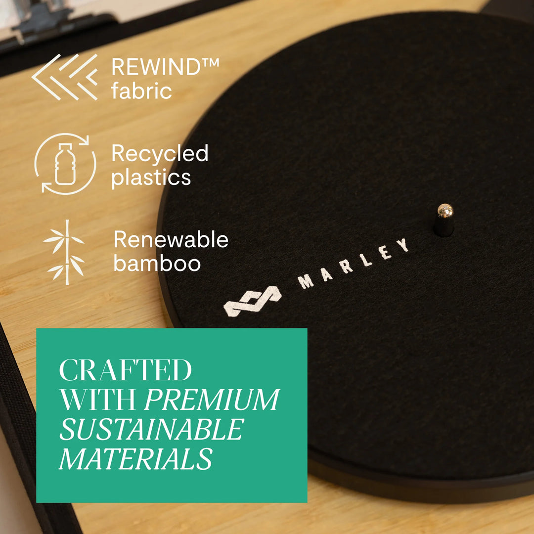 House of Marley Revolution Bluetooth Giradischi & Altoparlante Bundle