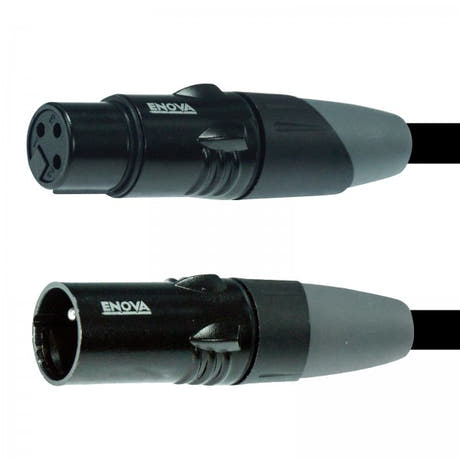 Enova cavo XLR analogico e AES DMX a 3 pin 20 metri