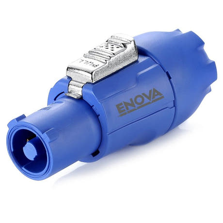 Enova Power input kabel stik, Blå