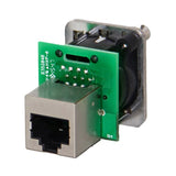 Enova RJ45 chassis gennemføring CAT5E Blank