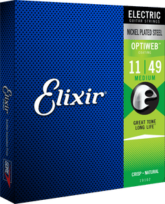 Elixir Optiweb Corde per Chitarra (Medium, 11-49)