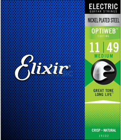 Elixir Optiweb Corde per Chitarra (Medium, 11-49)