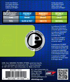 Elixir Optiweb Corde per Chitarra (Medium, 11-49)
