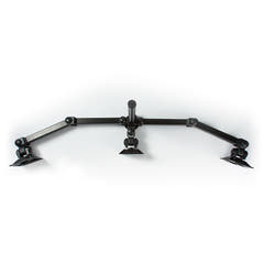 Supporto Ergonomico per 3 Schermi (14-24")