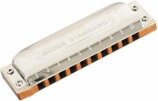 Easttop PRO10 Blues Professional Mundharpe  - Tone: G