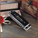Easttop T008 Blues Harp Armoniche (F, Argento)