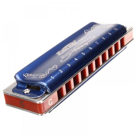 Easttop Blues mundharmonika T008K V2 Blue - Tone C