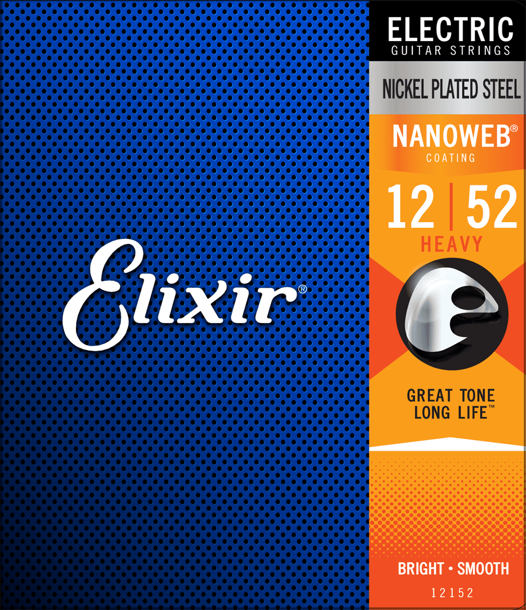 Elixir Nanoweb Corde per Chitarra (Heavy, 12-52)