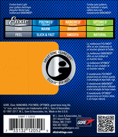 Elixir Nanoweb Corde per Chitarra (Light, 10-46)
