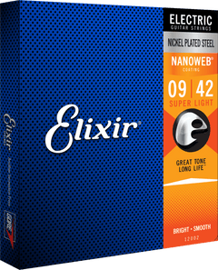 Elixir Nanoweb Corde per Chitarra (Super Light, 09-42)
