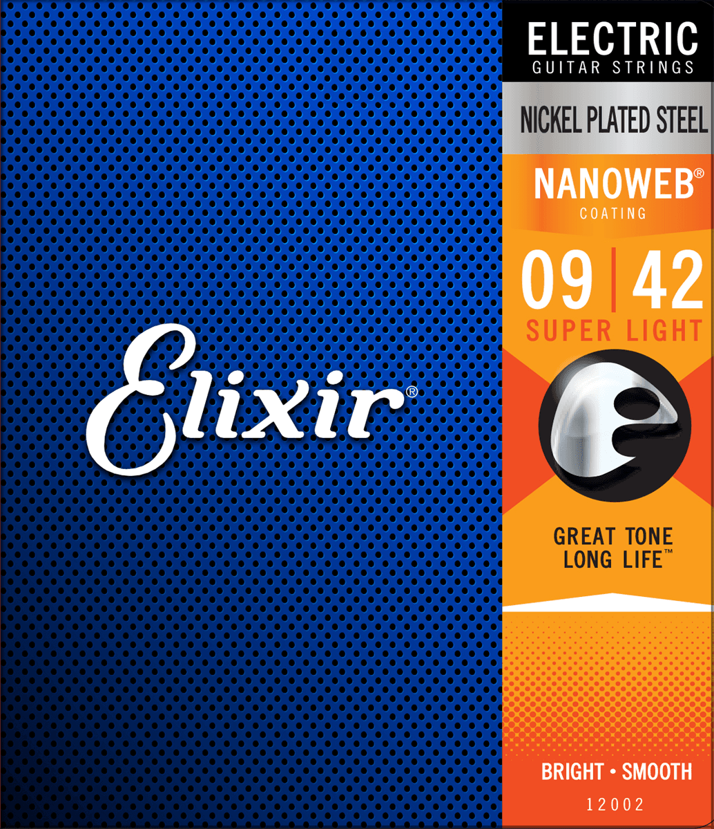 Elixir Nanoweb Corde per Chitarra (Super Light, 09-42)