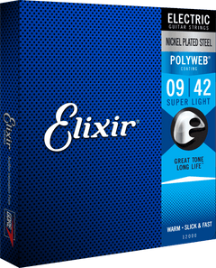 Elixir Polyweb Corde per Chitarra (Super Light, 09-42)