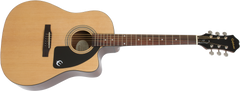 Epiphone AJ-100CE Chitarre Western (Natural)