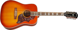 Epiphone Hummingbird 12-string Western Guitar (Aged Cherry Sun )