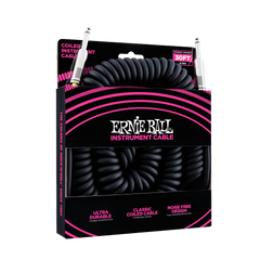 Ernie Ball 6044 Cavo per Chitarre (Nero, 9m)