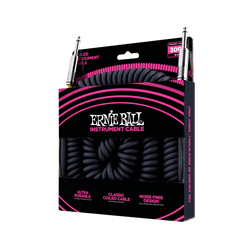 Ernie Ball 6044 Cavo per Chitarre (Nero, 9m)