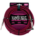 Ernie Ball 6062 Cavo per Chitarre (Nero, Rosso, 7,5m)