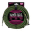 Ernie Ball 6066 Cavo per Chitarre (Nero, Verde, 7,5m)