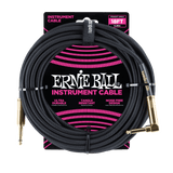 Ernie Ball 6086 Cavo per Chitarre (Nero, 5,4m)