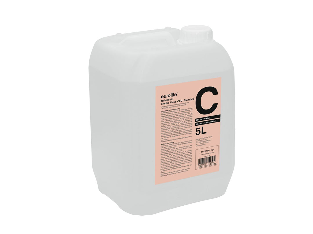 Eurolite Liquido per Fumo Low Fog (5L)