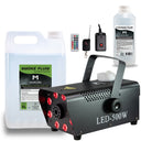 Marconi Full RGB Macchina del Fumo (500 W, Nero) Bundle