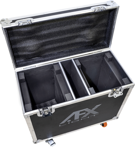 AFX Flightcase per 2x Beam 100 Moving heads