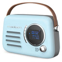Madison Retro Radio con Bluetooth, FM e DAB (Azzurro Chiaro)