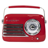 Madison Retro Radio with Bluetooth and FM (Red)