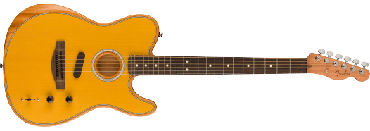 Fender Acoustasonic Player Telecaster Chitarra elettrica (Butterscotch Blonde)