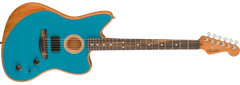 Fender American Acoustasonic Jazzmaster Chitarra elettrica (Ocean Turquoise)