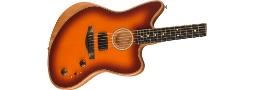 Fender American Acoustasonic Jazzmaster Chitarra elettrica (Tobacco Sunburst)