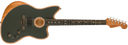 Fender American Acoustasonic Jazzmaster Chitarra elettrica (Tungsten)