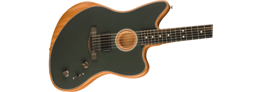 Fender American Acoustasonic Jazzmaster Chitarra elettrica (Tungsten)